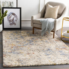 Mid-Century Medallion Area Rug, Modern Decorative Pattern Rug for Living Room, Bedroom and Home Decor