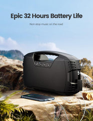 IPX7 Waterproof 40W Bluetooth Speaker, Portable Wireless Outdoor Speaker for Beach, Pool, Travel and Home