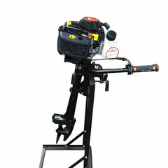 4 HP 4-Stroke Outboard Boat Motor, Powerful Gasoline Marine Engine