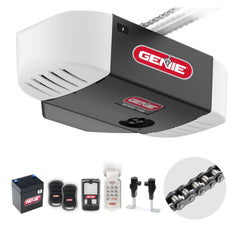 3/4 HP Chain Drive Garage Door Opener with Battery Backup