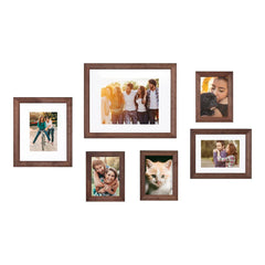 Gallery Wall Frame Set, Multi-Piece Decorative Picture Frames for Photos, Artwork and Home Decor