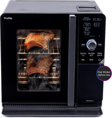 Smart Indoor Pellet Smoker, Electric Countertop BBQ Smoker with Active Smoke Filtration, 5 Smoke Control Settings, WiFi Connectivity, Black