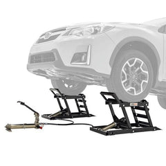 Hydraulic Car Lift with Ramp, 3,000 lb. Capacity per Pair