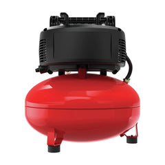 6-Gallon Pancake Air Compressor, Oil-Free, 150 PSI, Portable with Accessory Kit