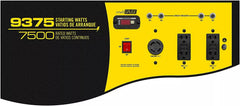 9,375-Watt Portable Gas-Powered Generator with Remote Start, RV-Ready