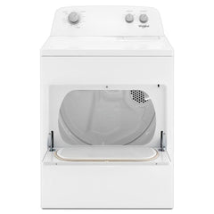 7.0 Cu. Ft. Electric Dryer, White